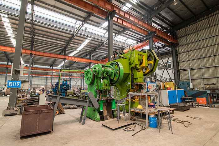 商洛网架配件-锥头加工车间